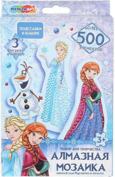 Изображение товара Набор алмазной вышивки MultiArt Снежная принцесса / AMFP-128635