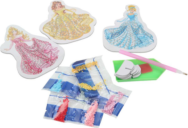 Изображение товара Набор алмазной вышивки MultiArt Принцессы / AMFP-128636
