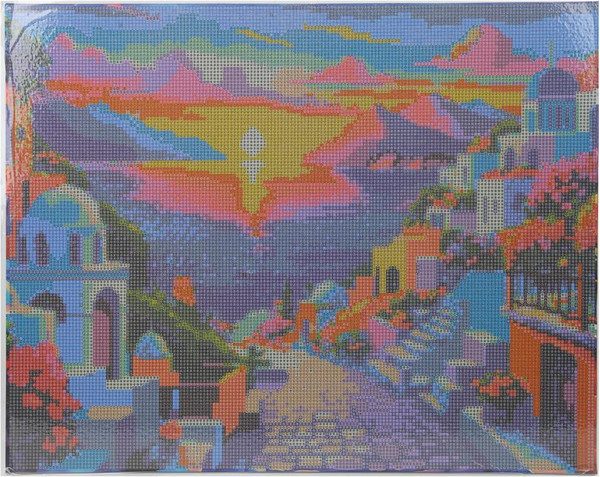 Изображение товара Набор алмазной вышивки MultiArt Живописная Италия / AM40X50-129514
