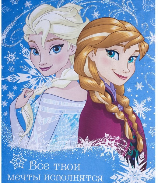 Изображение товара Комплект постельного белья Disney Холодное сердце. Принцессы / 3989296