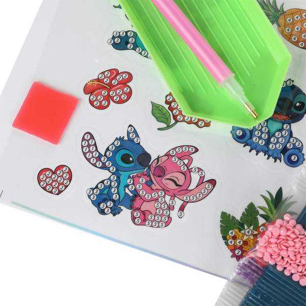 Изображение товара Набор алмазной вышивки MultiArt Стикер Стич / STICK-STICH-129535