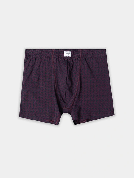 Изображение товара Трусы мужские Mark Formelle 411143 (р.94-104, геометрия на темно-пурпурном)