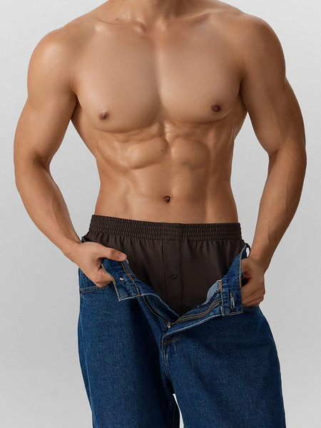 Изображение товара Трусы мужские Mark Formelle 411152 (р.98-108, коричневый-1)