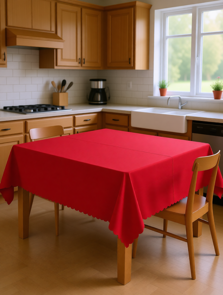 Изображение товара Скатерть Доляна 10882971 (красный)
