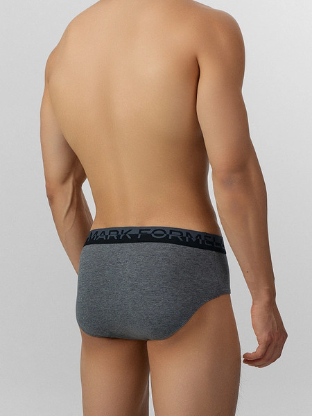 Изображение товара Трусы мужские Mark Formelle 411170 (р.106-116, темно-серый меланж 4348-F)