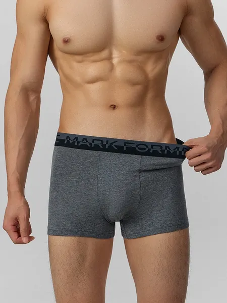 Изображение товара Трусы мужские Mark Formelle 411228 (р.86-96, темно-серый меланж 4348-F)