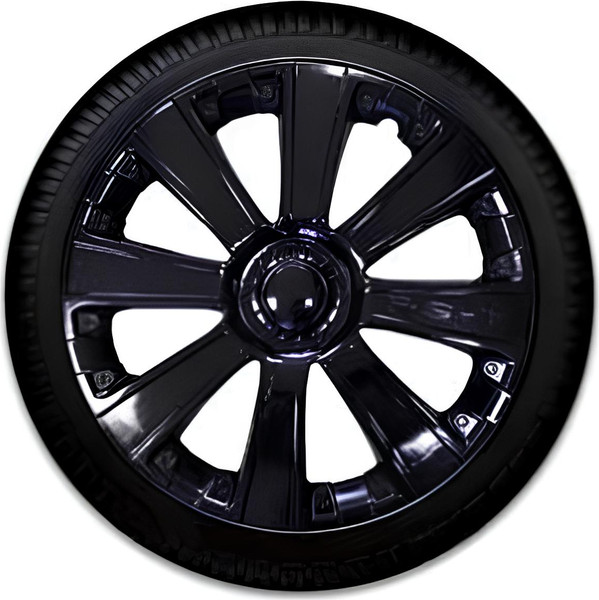 Изображение товара Набор колпаков LION RS-T 15" карбон пруж. AK1523 (2шт, черный глянец)