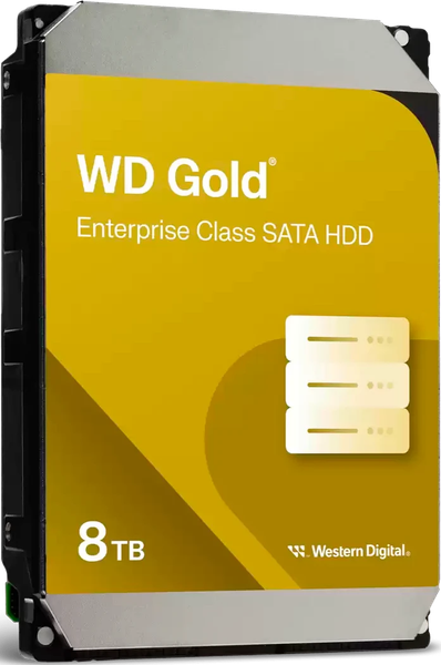 Изображение товара Жесткий диск Western Digital Server Gold 8TB (WD8005FRYZ)