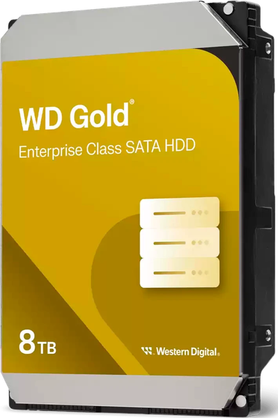 Изображение товара Жесткий диск Western Digital Server Gold 8TB (WD8005FRYZ)