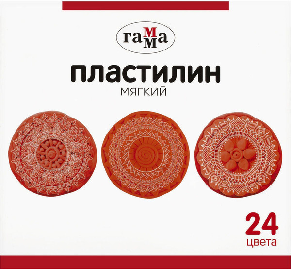Изображение товара Пластилин ГАММА 2001241 (24цв)