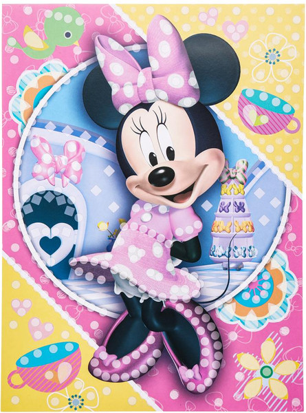 Изображение товара Набор алмазной вышивки MultiArt Кристальная мозаика Милая мышка / CRYST-096354