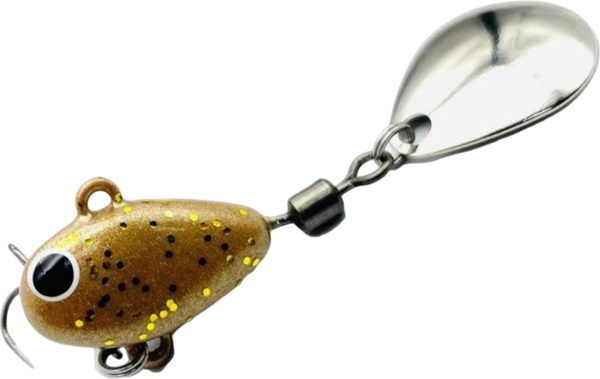 Изображение товара Тейл-спиннер UF-Studio Hurricane 4гр gold glitter / H4Gg