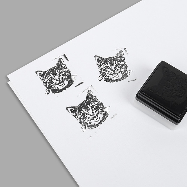 Изображение товара Фломастер-штамп Darvish Мордочка котика / DV-15911A