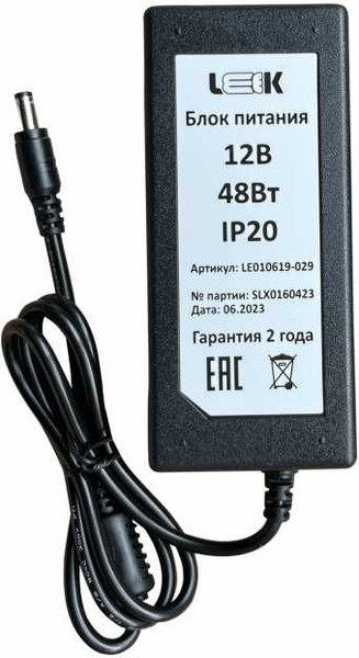 Изображение товара Блок питания для светодиодной ленты Leek LE010619-029