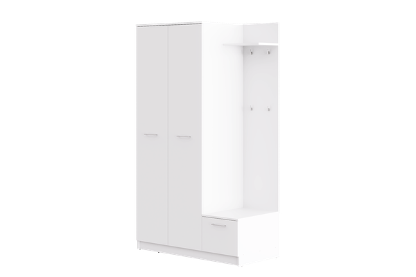 Изображение товара Секция в прихожую Black Red White Ada / SZF2D1K 001 (белый)