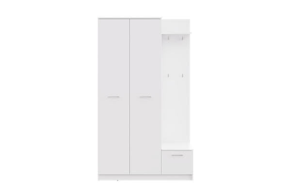 Изображение товара Секция в прихожую Black Red White Ada / SZF2D1K 001 (белый)