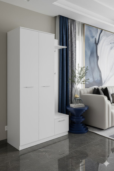 Изображение товара Секция в прихожую Black Red White Ada / SZF2D1K 001 (белый)