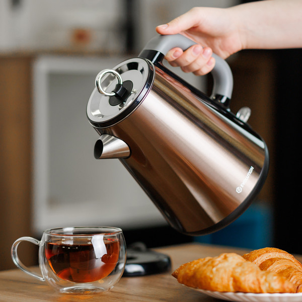 Изображение товара Электрочайник Evolution KP17153 Steel (золотой)