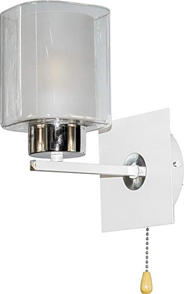 Изображение товара Бра Aitin-Pro НББ 03-40-101 / 74402/1W (хром/белый)