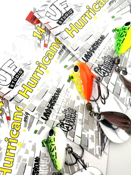 Изображение товара Тейл-спиннер UF-Studio Hurricane  2.5гр Cosmos / H2.5Cos