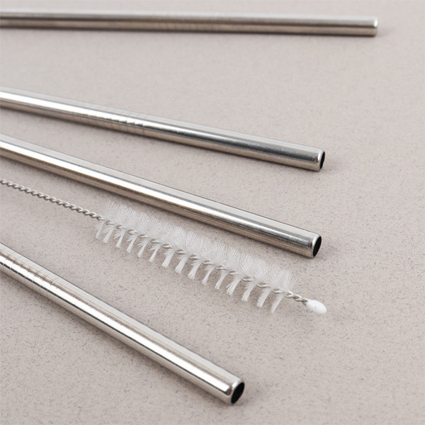 Изображение товара Набор соломинок для коктейля Darvish Со щеткой / DV-H-1884