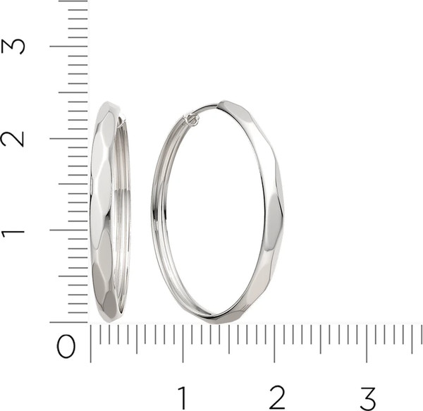 Изображение товара Серьги из серебра ZORKA 0380002/2