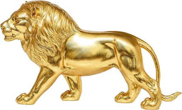 Изображение товара Статуэтка Вещицы Лев декоративный Tin-09 (золотой)