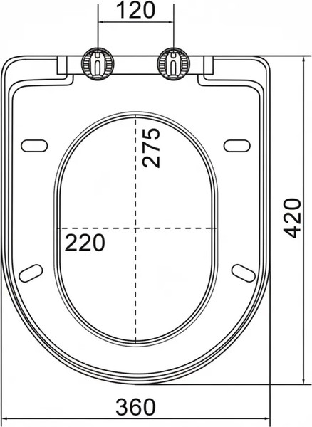 Изображение товара Унитаз подвесной Lauter Sulzdorf + Breez 21GN7072BM (белый с микролифтом)