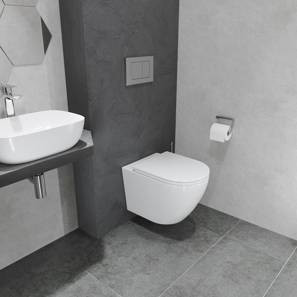 Изображение товара Унитаз подвесной Lauter Vortex 2110830VP + Breez 21GN7071CH