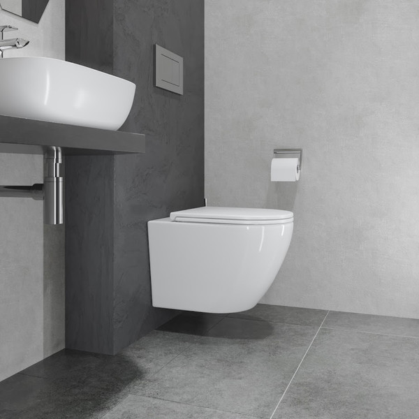 Изображение товара Унитаз подвесной Lauter Vortex 2110830VP + Breez 21GN7071CH