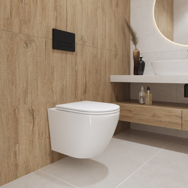 Изображение товара Унитаз подвесной Lauter Vortex 2110830VP + Breez 21GN7071CH