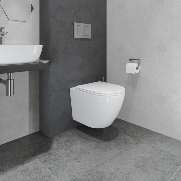 Изображение товара Унитаз подвесной Lauter Vortex 2110830VP + Breez 21GN7072BM