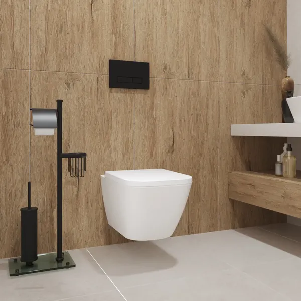 Изображение товара Унитаз подвесной Lauter Nuremberg 21811 + Breez 21GN7072BM