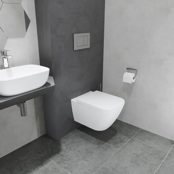 Изображение товара Унитаз подвесной Lauter Nuremberg 21811 + Breez 21GN7072BM