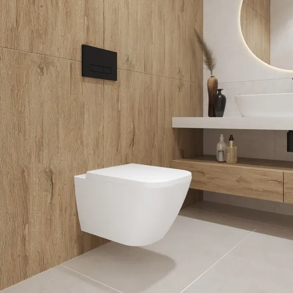 Изображение товара Унитаз подвесной Lauter Nuremberg 21811 + Breez 21GN7072BM