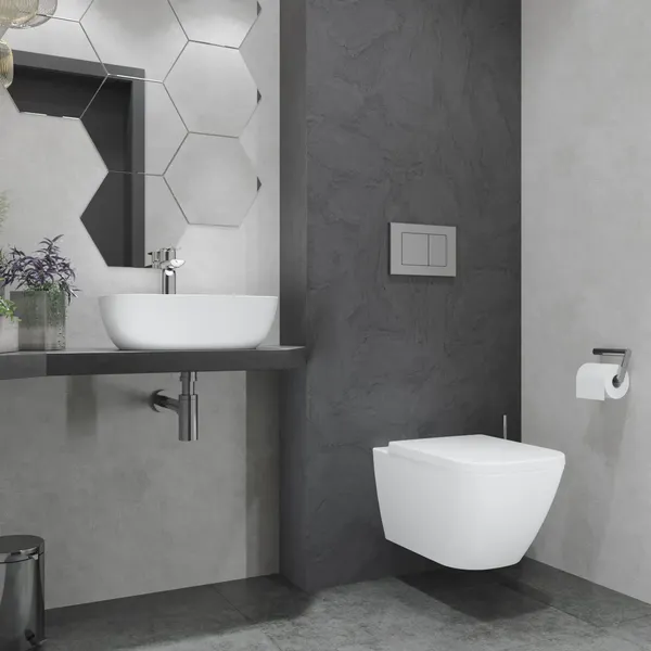 Изображение товара Унитаз подвесной Lauter Nuremberg 21811 + Breez 21GN7072BM