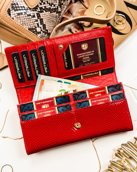 Изображение товара Портмоне Peterson PTN 72401-DSL (красный)