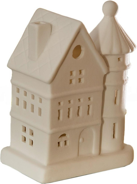 Изображение товара Ночник Лючия Фарфоровый Домик 04 / 185-04 (белый)