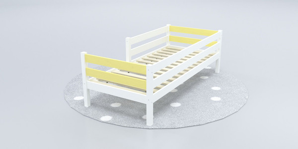 Изображение товара Кровать-тахта детская Савушка Савушка-03 90x200 (желтый)