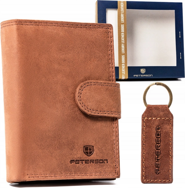 Изображение товара Портмоне Peterson PTN SET-M-1542L-CHM (Cognac)