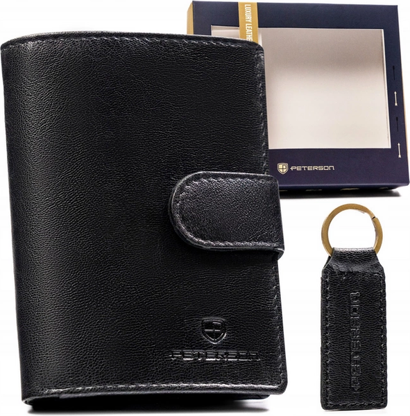 Изображение товара Портмоне Peterson PTN SET-M-1542L-GVT (черный)