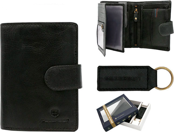 Изображение товара Портмоне Peterson PTN SET-M-1542L-GVT (черный)