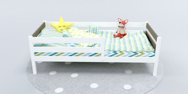 Изображение товара Кровать-тахта детская Савушка Савушка-03 90x200 (бежевый)