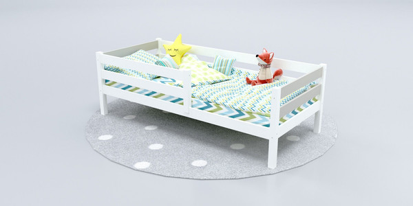 Изображение товара Кровать-тахта детская Савушка Савушка-03 90x200 (серый)