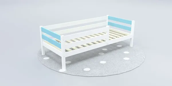 Изображение товара Кровать-тахта детская Савушка Савушка-03 90x200 (голубой)