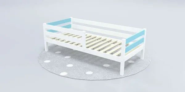 Изображение товара Кровать-тахта детская Савушка Савушка-03 90x200 (голубой)