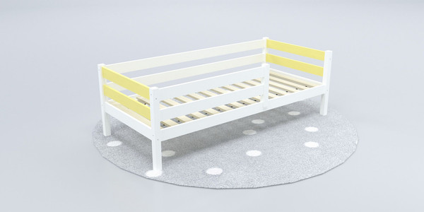 Изображение товара Кровать-тахта детская Савушка Савушка-03 80x160 (желтый)