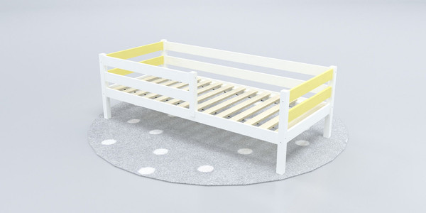 Изображение товара Кровать-тахта детская Савушка Савушка-03 80x160 (желтый)