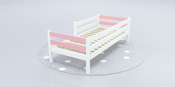 Изображение товара Кровать-тахта детская Савушка Савушка-03 80x160 (розовый)