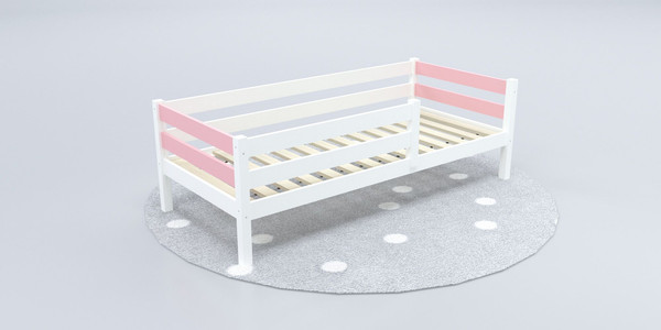 Изображение товара Кровать-тахта детская Савушка Савушка-03 80x160 (розовый)